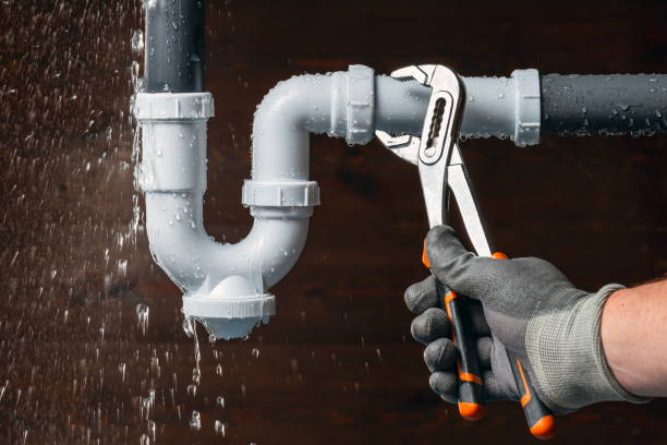Professional Sewer Line Repair technician working in Clinton, WA